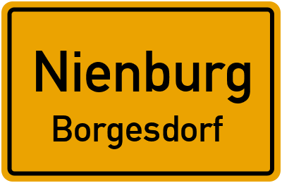 Straßenverzeichnis Nienburg Borgesdorf