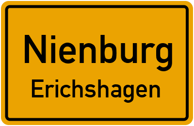 Straßenverzeichnis Nienburg Erichshagen