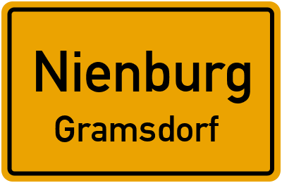 Straßenverzeichnis Nienburg Gramsdorf