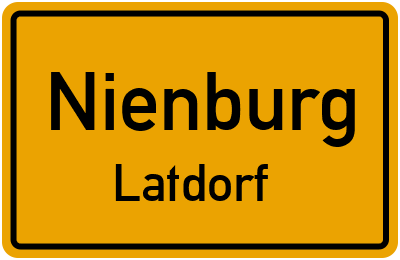 Straßenverzeichnis Nienburg Latdorf