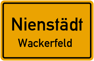 Straßenverzeichnis Nienstädt Wackerfeld