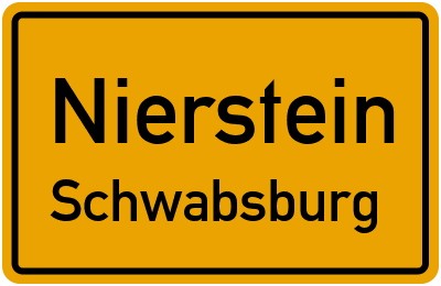 Straßenverzeichnis Nierstein Schwabsburg