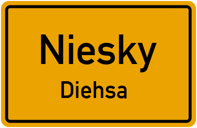 Straßenverzeichnis Niesky Diehsa