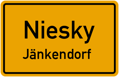 Straßenverzeichnis Niesky Jänkendorf