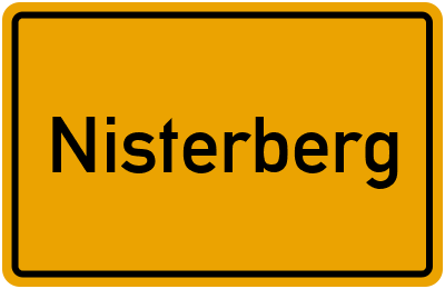 Branchenbuch Nisterberg, Rheinland-Pfalz
