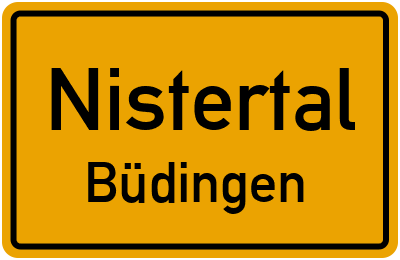 Straßenverzeichnis Nistertal Büdingen