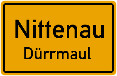 Straßenverzeichnis Nittenau Dürrmaul