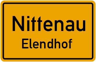 Straßenverzeichnis Nittenau Elendhof