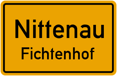 Straßenverzeichnis Nittenau Fichtenhof