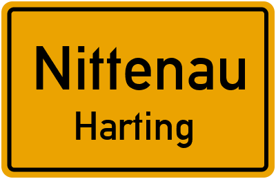 Straßenverzeichnis Nittenau Harting