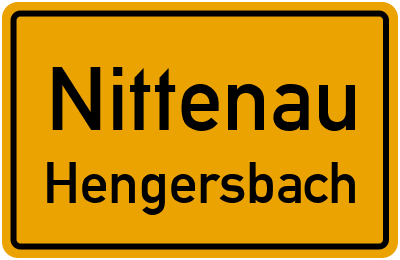 Straßenverzeichnis Nittenau Hengersbach