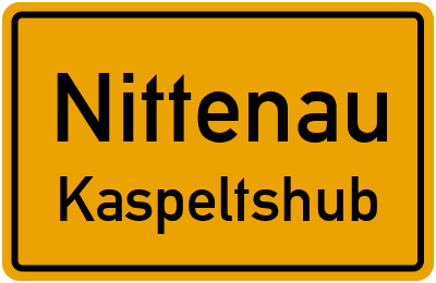 Straßenverzeichnis Nittenau Kaspeltshub