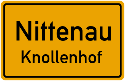 Straßenverzeichnis Nittenau Knollenhof