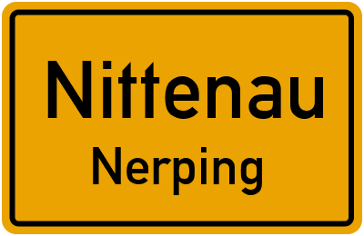 Straßenverzeichnis Nittenau Nerping