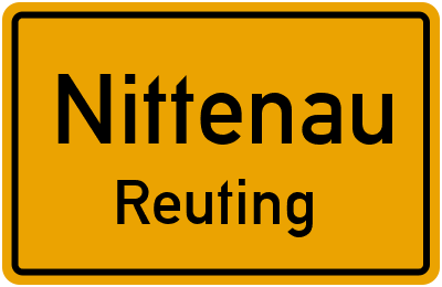 Straßenverzeichnis Nittenau Reuting
