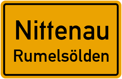 Straßenverzeichnis Nittenau Rumelsölden