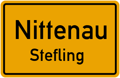Straßenverzeichnis Nittenau Stefling
