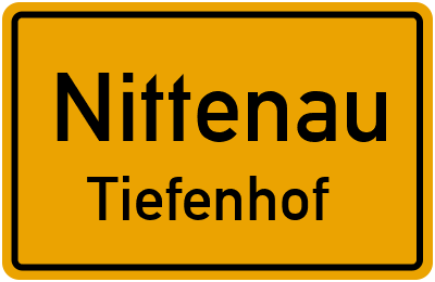 Straßenverzeichnis Nittenau Tiefenhof