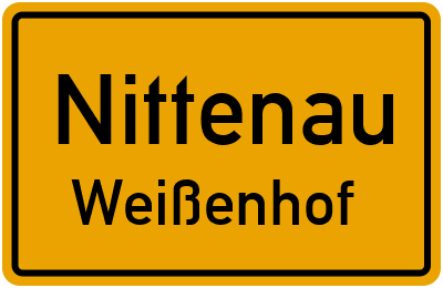 Straßenverzeichnis Nittenau Weißenhof