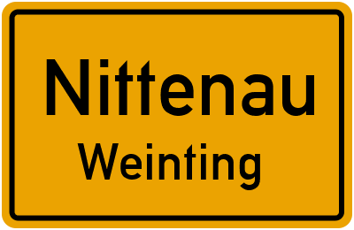 Straßenverzeichnis Nittenau Weinting