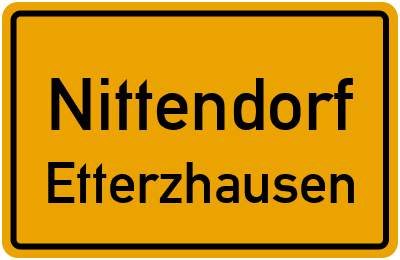 Straßenverzeichnis Nittendorf Etterzhausen