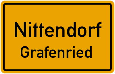 Straßenverzeichnis Nittendorf Grafenried