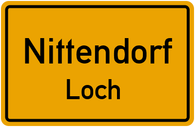 Straßenverzeichnis Nittendorf Loch