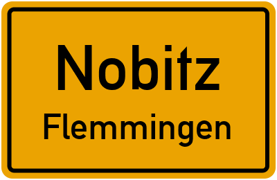 Straßenverzeichnis Nobitz Flemmingen