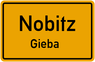 Straßenverzeichnis Nobitz Gieba