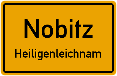 Straßenverzeichnis Nobitz Heiligenleichnam