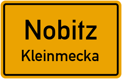 Straßenverzeichnis Nobitz Kleinmecka