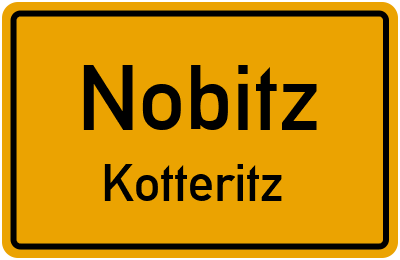 Straßenverzeichnis Nobitz Kotteritz