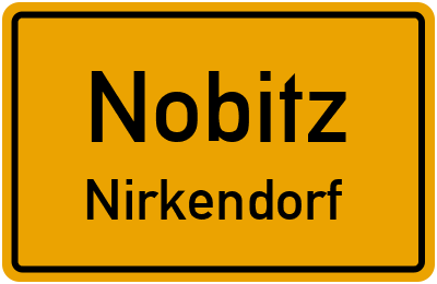 Straßenverzeichnis Nobitz Nirkendorf