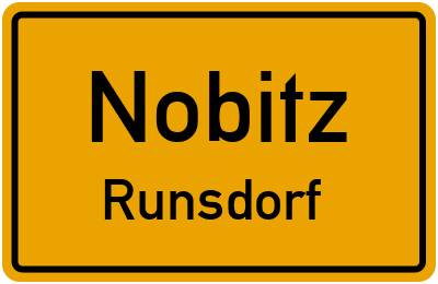 Straßenverzeichnis Nobitz Runsdorf