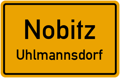 Straßenverzeichnis Nobitz Uhlmannsdorf