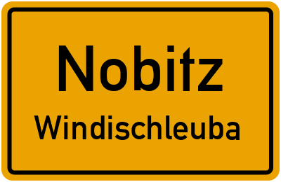 Straßenverzeichnis Nobitz Windischleuba