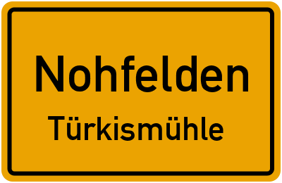 Straßenverzeichnis Nohfelden Türkismühle
