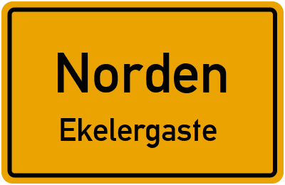 Straßenverzeichnis Norden Ekelergaste