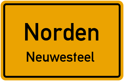 Straßenverzeichnis Norden Neuwesteel