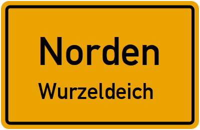 Straßenverzeichnis Norden Wurzeldeich