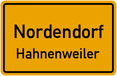 Straßenverzeichnis Nordendorf Hahnenweiler