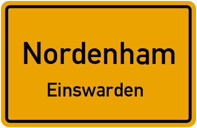 Straßenverzeichnis Nordenham Einswarden