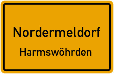 Straßenverzeichnis Nordermeldorf Harmswöhrden
