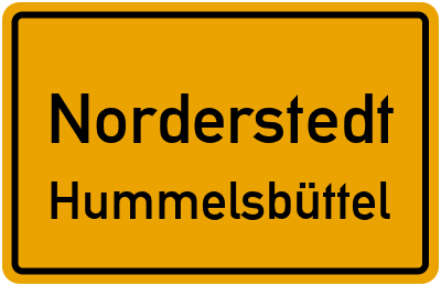 Straßenverzeichnis Norderstedt Hummelsbüttel