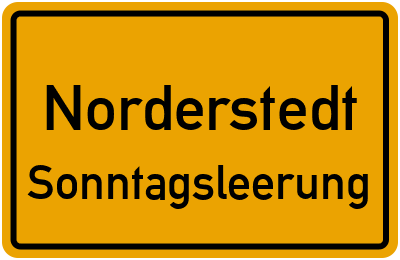 Briefkastenleerung am Sonntag in Norderstedt