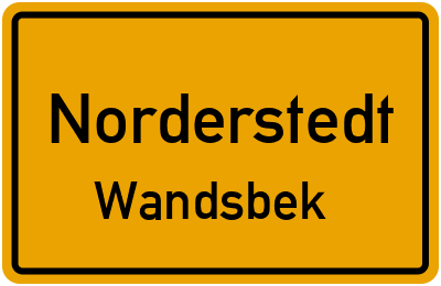 Straßenverzeichnis Norderstedt Wandsbek