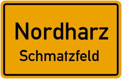 Straßenverzeichnis Nordharz Schmatzfeld