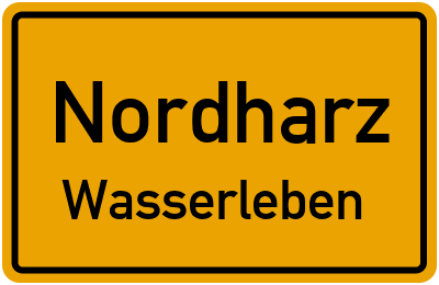 Straßenverzeichnis Nordharz Wasserleben