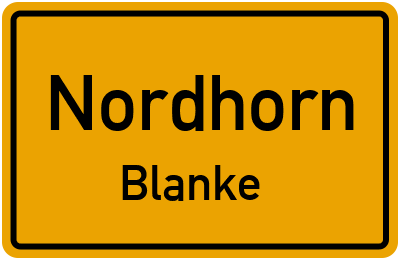 Straßenverzeichnis Nordhorn Blanke