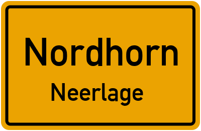 Straßenverzeichnis Nordhorn Neerlage